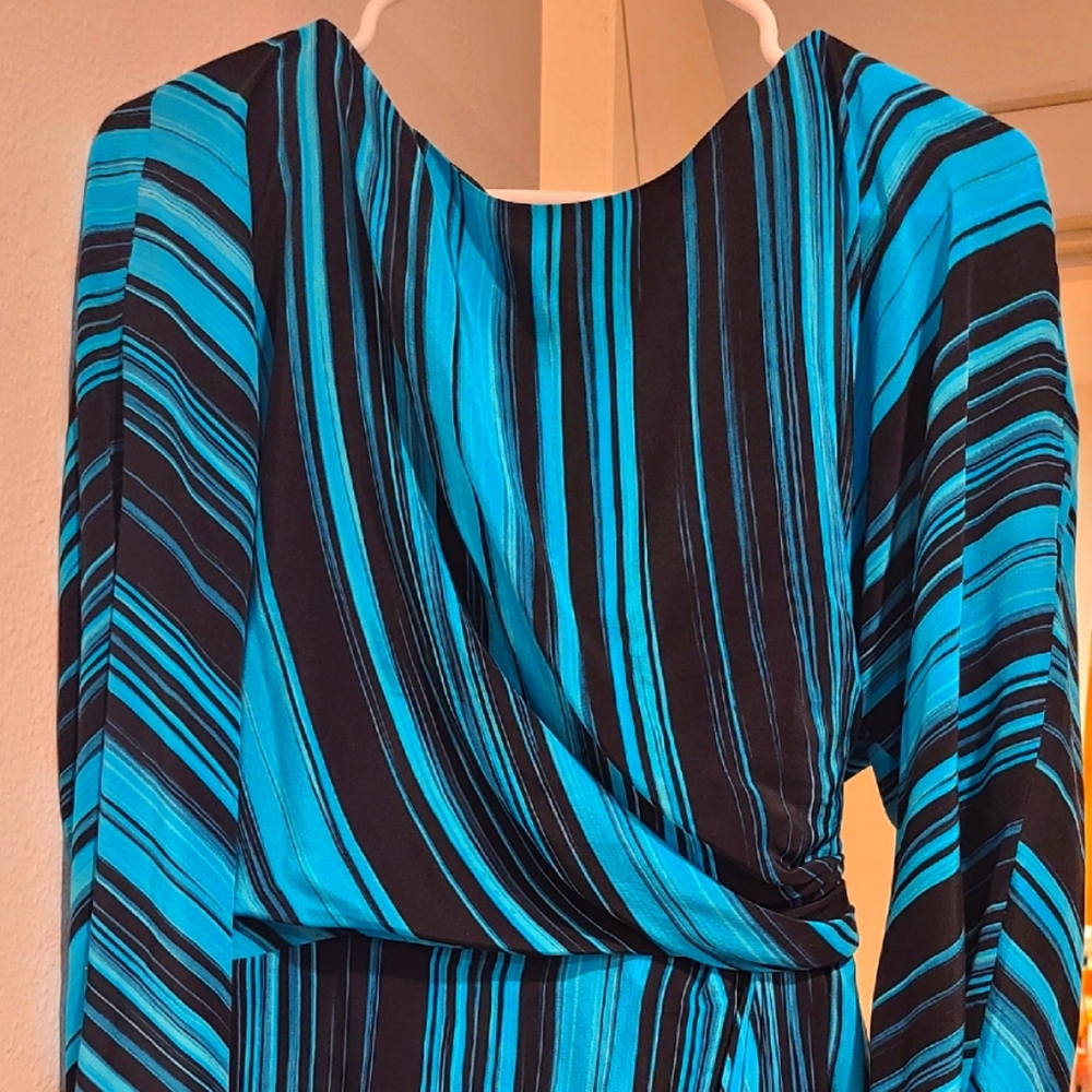 Elizabeth & James Silk Low Back Dress